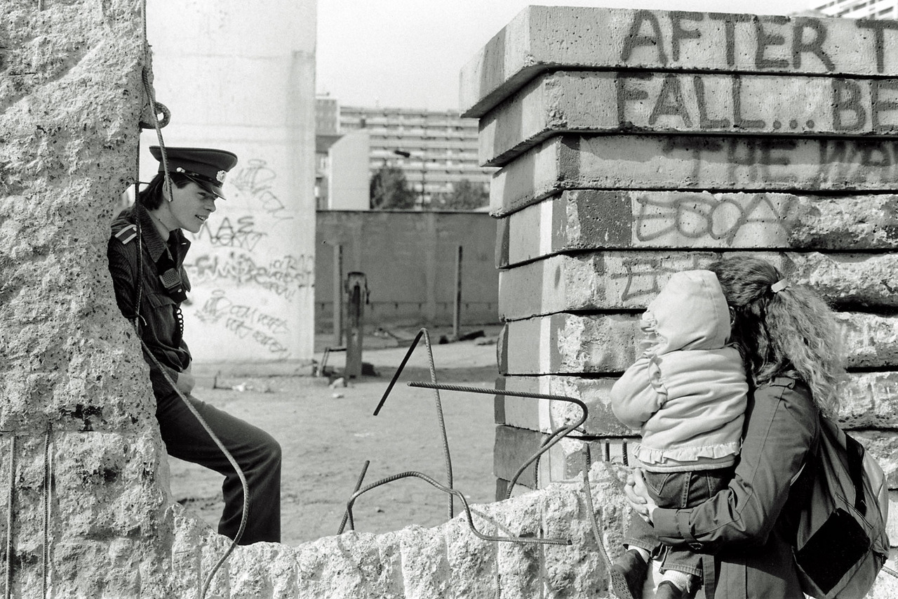 Берлинская стена 1990